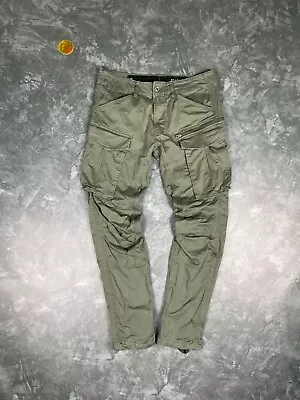 Vintage G Star Raw Cargo Multi Pocket Pants Mens Size 33 • $70