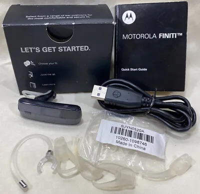 **READ DESCRIPTION** Motorola HZ800 FINITI Headset - NEW **PARTS OR FIX** • $29.99