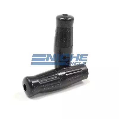 Black 130mm Vintage Metalflake Coke Bottle Style Chopper Bobber Grips 7/8  • $11.95