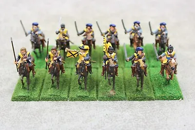 25mm ECW Metal CAVALRY X12 Painted Scottish Old School English Civil War 13454 • £29.99