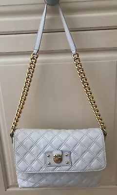 Marc Jacobs White Large Single Quilted Shoulder Bag - Pristine Condition - $675! • $169.99