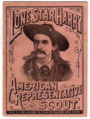 Lone Star Harry. American Representative Scout. [ca. 1894]. • £361.42