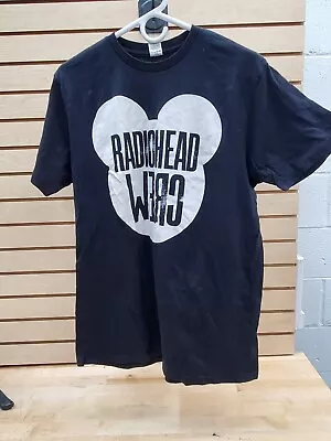 $44.99 • Buy 2012 Radiohead Local Crew Concert Tour XL Shirt, Bear Head Black