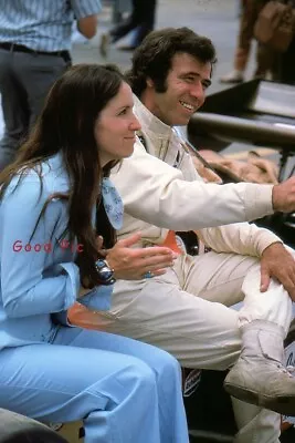 #SN- Vintage 35mm Slide Photo- Famous Race Car Driver - 1975 • $7.50