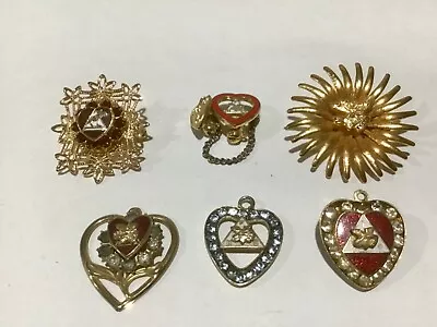 Lot Of Moose Lodge Pins Brooches And Pendants. • $6.99