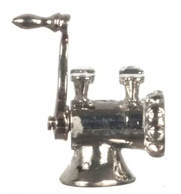 Dollhouse Miniature - Metal Meat Grinder - 1:12 Scale • $8.99