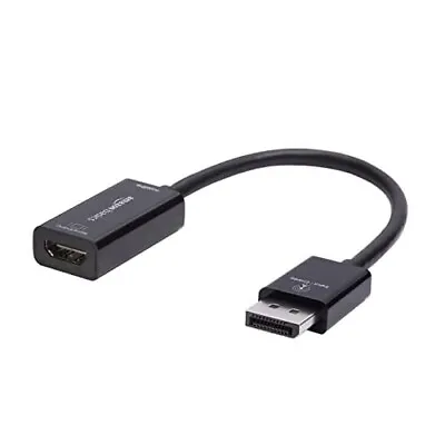 Amazon Basics Mini Display/port To HDMI Adapter 4 K 60 Hz NEW Free Shipping!  • £3.96