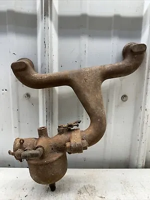 1917-1927 Model T Ford Holley Carburetor W/ Intake Manifold Original Vintage • $60