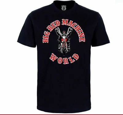 Hells Angels Support 81 T-Shirt Big Red Machine World Black • $50.56