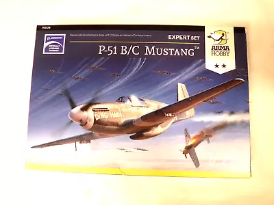 1/72 Arma Hobby Expert Set USAAF P 51 B/C Mustang Markings 4/6 Versions # 70038 • $31.95