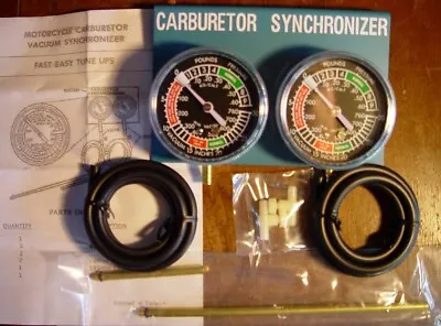 BSA Triumph Norton OIF TWIN CYLINDER Carburetor Vacuum Synchronizer TOOL • $108.95