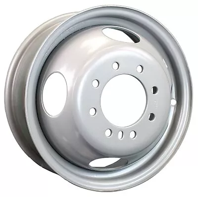 Dually Dual Silver Grey Trailer Wheel Rim 16 Inch 16X6 8 Lug On 6.5 Inch Center • $121.97