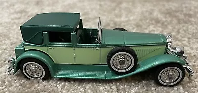 MATCHBOX MODELS OF YESTERYEAR Y4-1930 DUESENBERG MODEL J TOWN  CAR Green No Box • £15