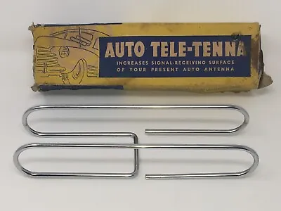 Vintage Car Radio Antenna Signal Booster NOS ? Tele-Tenna Auto Accessory • $99.95