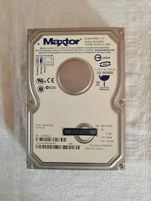 £30 • Buy Maxtor DiamondMax 10, 6L300R0, PATA133, 7200RPM, 300GB, 3.5  Internal Hard Drive