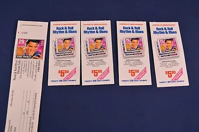 1992 Elvis Presley Postage 29 Cent Stamp Lot BookRock & Roll Rhythm & BlueK2 • $6.75