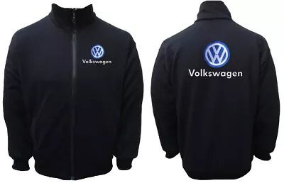 Vw Volkswagen Motorsport Racing Fan Fleece Jacket S-M-L-XL-XXL-XL-4XL Or 5XL • $65