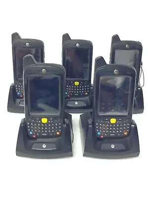 5x Motorola MC65/MC659B Bar Code Scanner PDA W/Cradle Charger Stylusno AC-Batt • $161.95