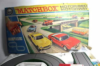 Vintage Matchbox Lesney Motorised Motorway With Box -Spares Or Repair • $18.41