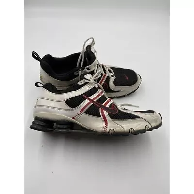 Nike  Shox Turbo White & Black Athletic Sneakers Men's 16303-003 Size 11 • $26.40