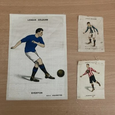 £4 • Buy Everton, Sunderland, Oldham BDV Cigarette Silks Football League Colours