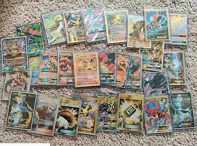 Pokemon Card Lot 10 Official TCG Cards Ultra Rare Included EX GX V MEGA + HOLOS • $7.99