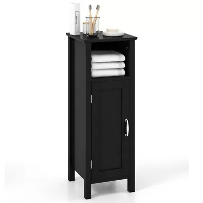 2 Tier Bathroom Cabinet Organizer Medicine Floor Rack Home Towel Toilet Storage • $63.96