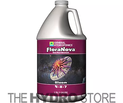 $74.99 • Buy General Hydroponics FloraNova Bloom 1 Gallon - Gh Flora Nova Qt Gal