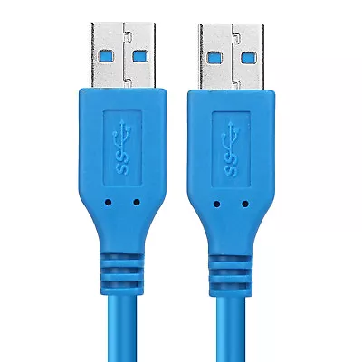 $33.85 • Buy USB 3.0 Type A Male To Male Extension Data Cable High Speed Sync Cord Connector