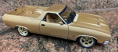 $495 • Buy 1/18  Modified Ford XC Utility -- Desert Haze Yellow With Gold Wheels