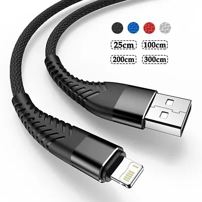 USB Data Cable Fast Charging Cord For IPhone 11 12 13 14 Pro Max XR XS 8 7 Plus • $7.09