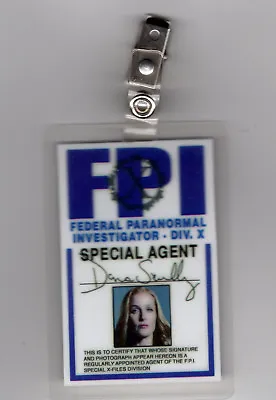 $7.99 • Buy X-files TV Series ID Badge-Agent Dana Scully Miniseries Costume Prop Cosplay