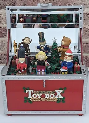 Vintage Maisto Musical Christmas Toy Box 1990s • £45.99