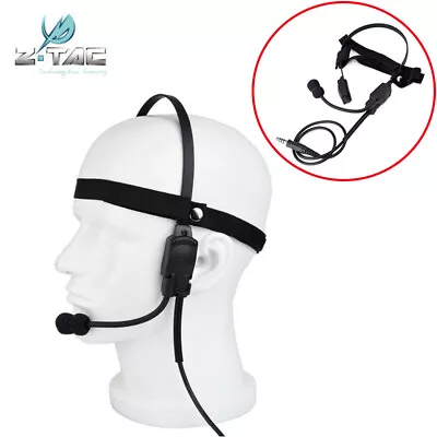 Z Tactical MH180-V Atlantic Signal Bone Conduction Earphone Headset Headphone • £35.51