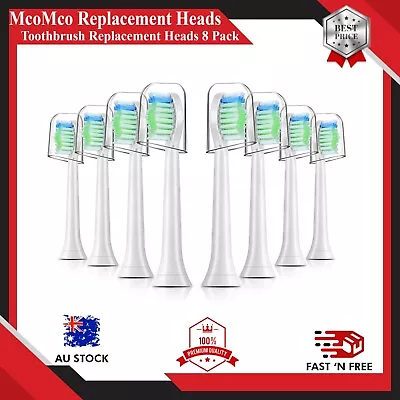 Phillips Sonicare Electric Toothbrush Replacement Heads 8 Pack NEW AU • $24.35