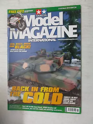 Tamiya Model Magazine International Uk #281 March 2019 M1a2 Abrams 1/48 New • $13.95