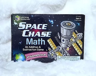 Learning Resources Space Chase Math - An Addition & Subtraction Game - Ages 4+ • $19