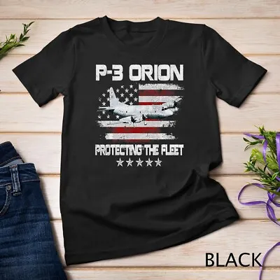 P-3 Orion Sub Hunter ASW Airplane Vintage Veterans Day Gift Unisex T-shirt • $16.99