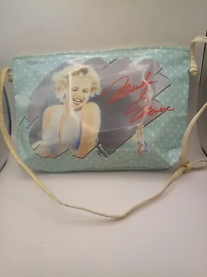 Vintage Marilyn Monroe Handbag Ladies Zip Closure Bag • £12