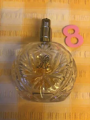 Retro 1990 Ralph Lauren Safari Crystal Glass Perfume Bottle • £15