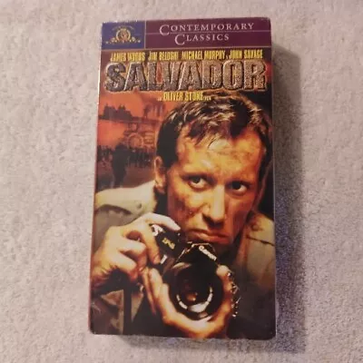 Salvador (VHS 2000 MGM)  - Brand New Sealed Movies - James Woods Oliver Stone • $16.16