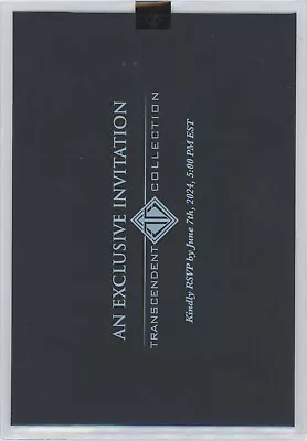 2023 Topps Transcendent Collection Exclusive Invitation VIP Party SEALED • $3400