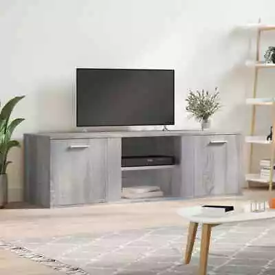 TV Cabinet Stand Media Unit Grey Sonoma Engineered Wood VidaXL • £48.99