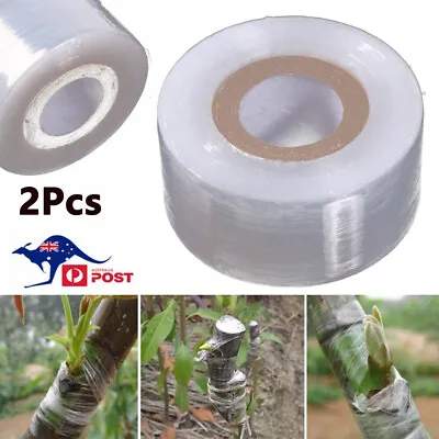 2Roll Grafting Tape Parafilm Tie Budding Tape For Garden Nursery 100M Graft Tape • $13.98