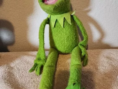 Vintage Kermit The Frog 1976 Fisher Price #850 Jim Henson Muppets Doll Muppet #1 • $9.72