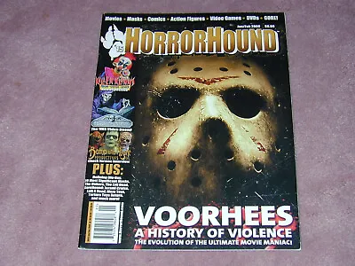 HORRORHOUND # 15 Jason Voorhees Killer Klowns Thriller Video Horror Hound • $22