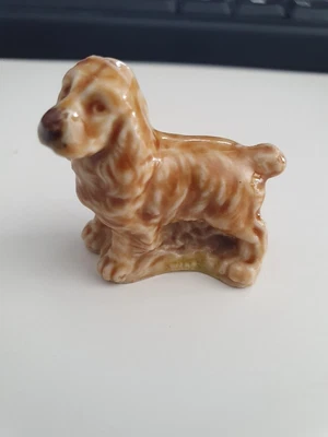 £3 • Buy Vintage Wade Whimsie Beige Spaniel Ornament/ Figurine Charity Sale