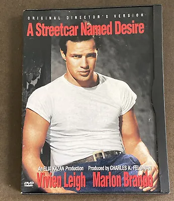 A Streetcar Named Desire DVD -Region 1 - Original Click Case -Free Postage • £4.95