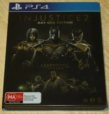 $79.99 • Buy PS4 Game - Injustice 2 Day One Edition Legendary Edition Steelbook