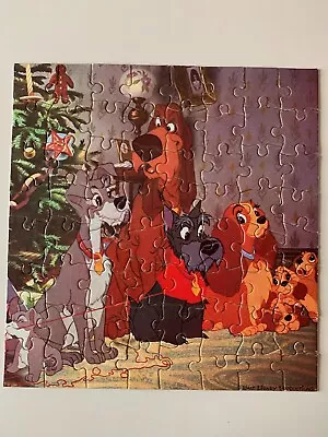 Walt Disney Waddington - Lady And The Tramp - Vintage Puzzle • $10.68